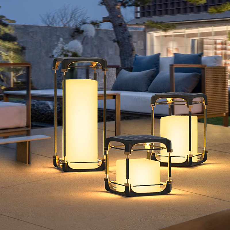 Decor Lighting Floor Lamps - Lampada da Terra Luminosa, Illuminazione Solare