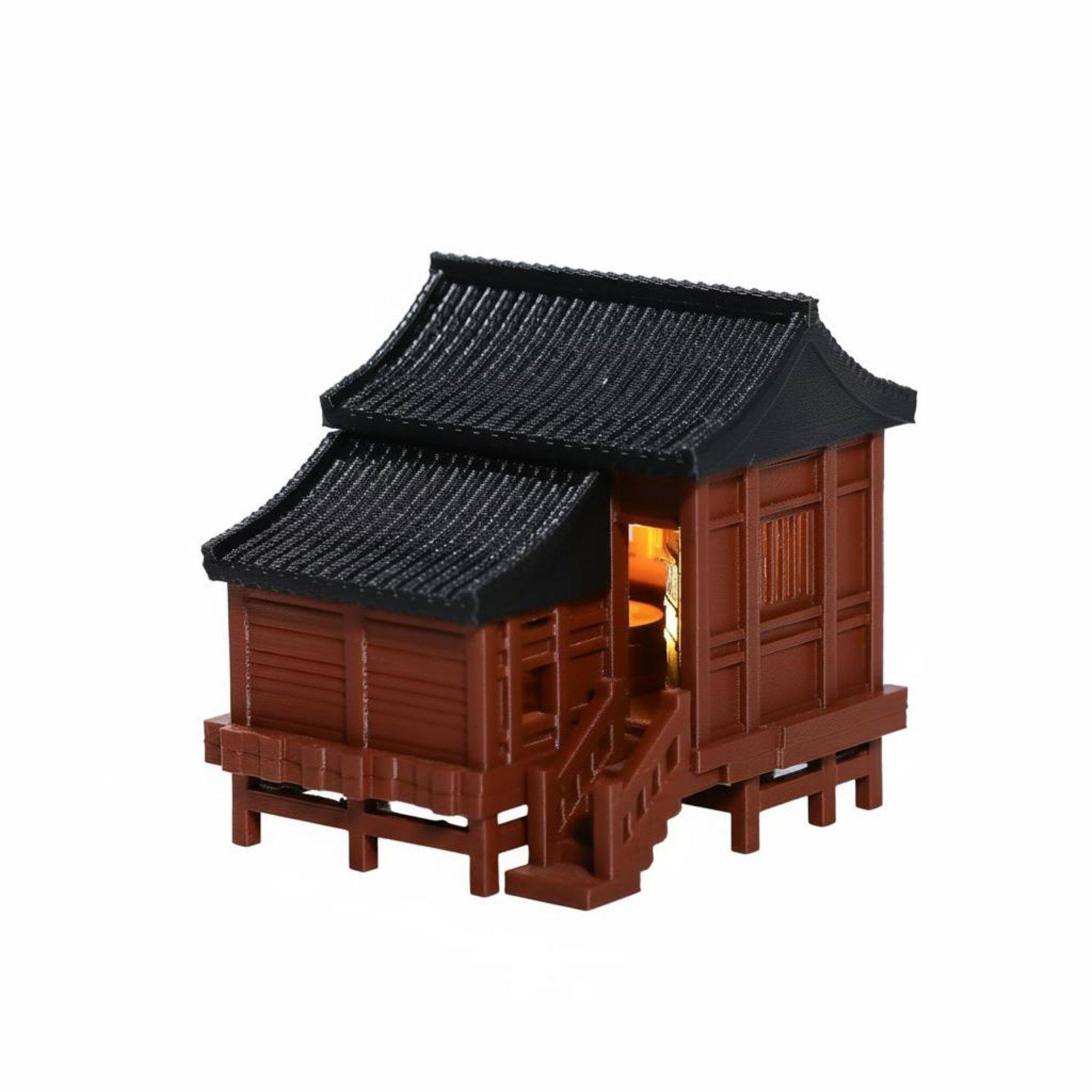 Lighting Decor House - Casa in Miniatura con Architettura Antica,