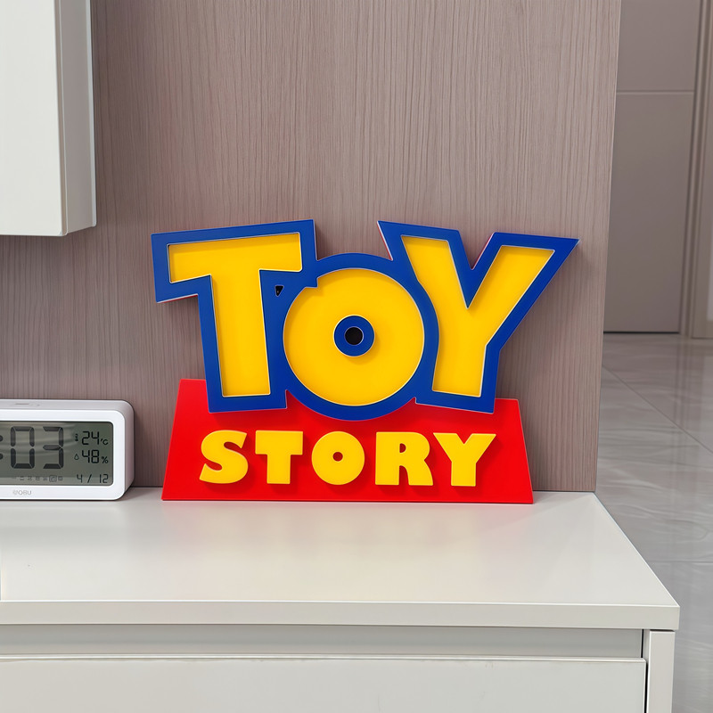 Insegna 3D con Logo di TOY STO - Lighting Home Decor Products recensione e prezzo