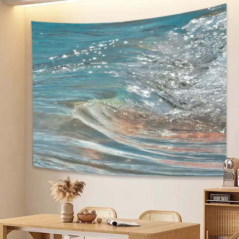 VIKAMA Tappeto Murale con Onde - Lighting Home Decor Products recensione e prezzo