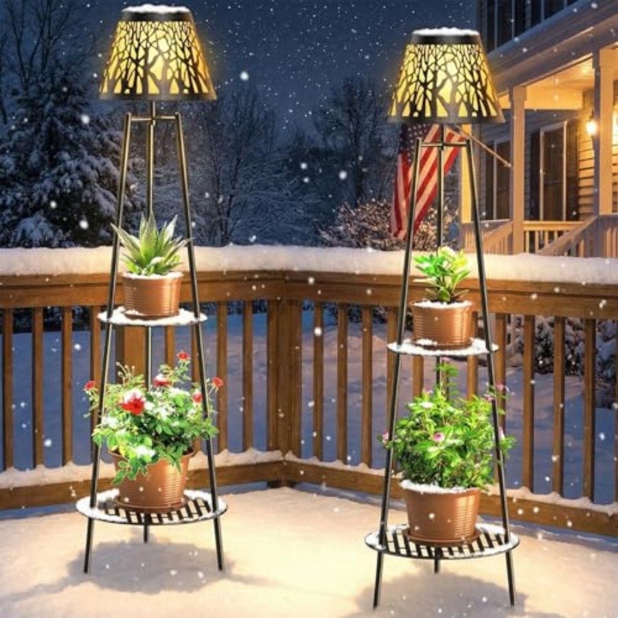 Set di 2 Lampade Solari da Est - Lighting Decoration Stand recensione e prezzo