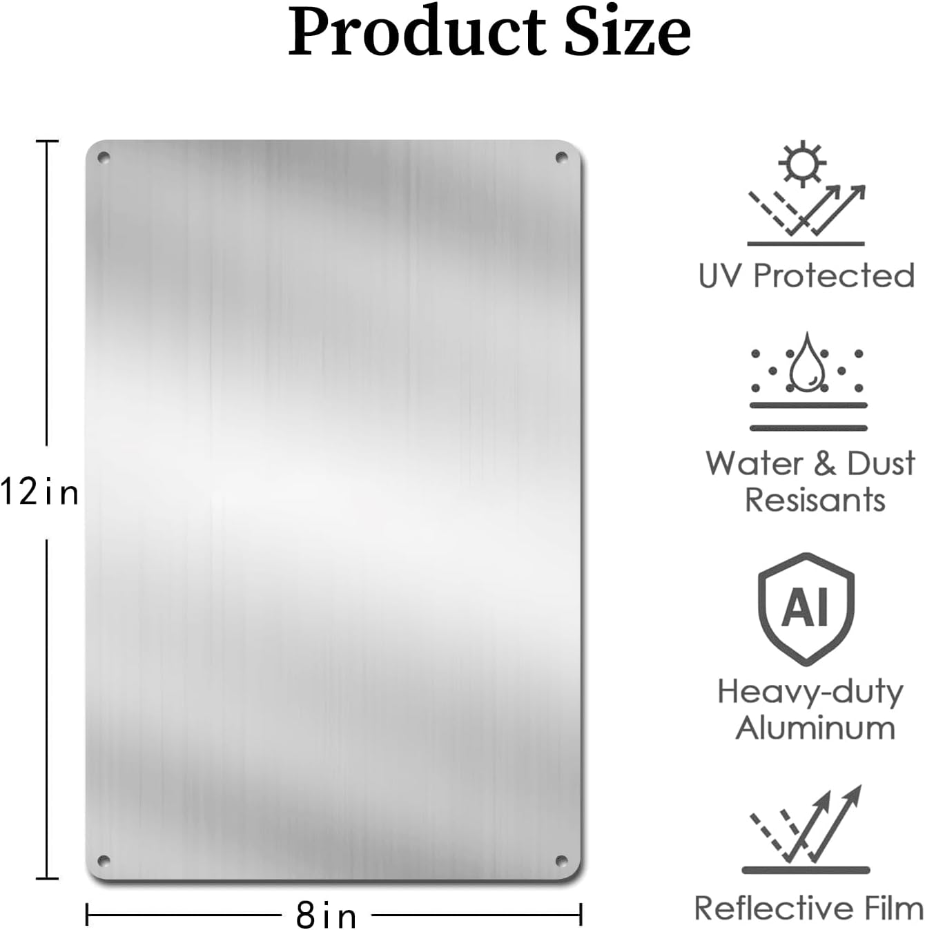 Targa in Metallo, Poster Decor - Lighting Metal Wall Decor recensione e prezzo