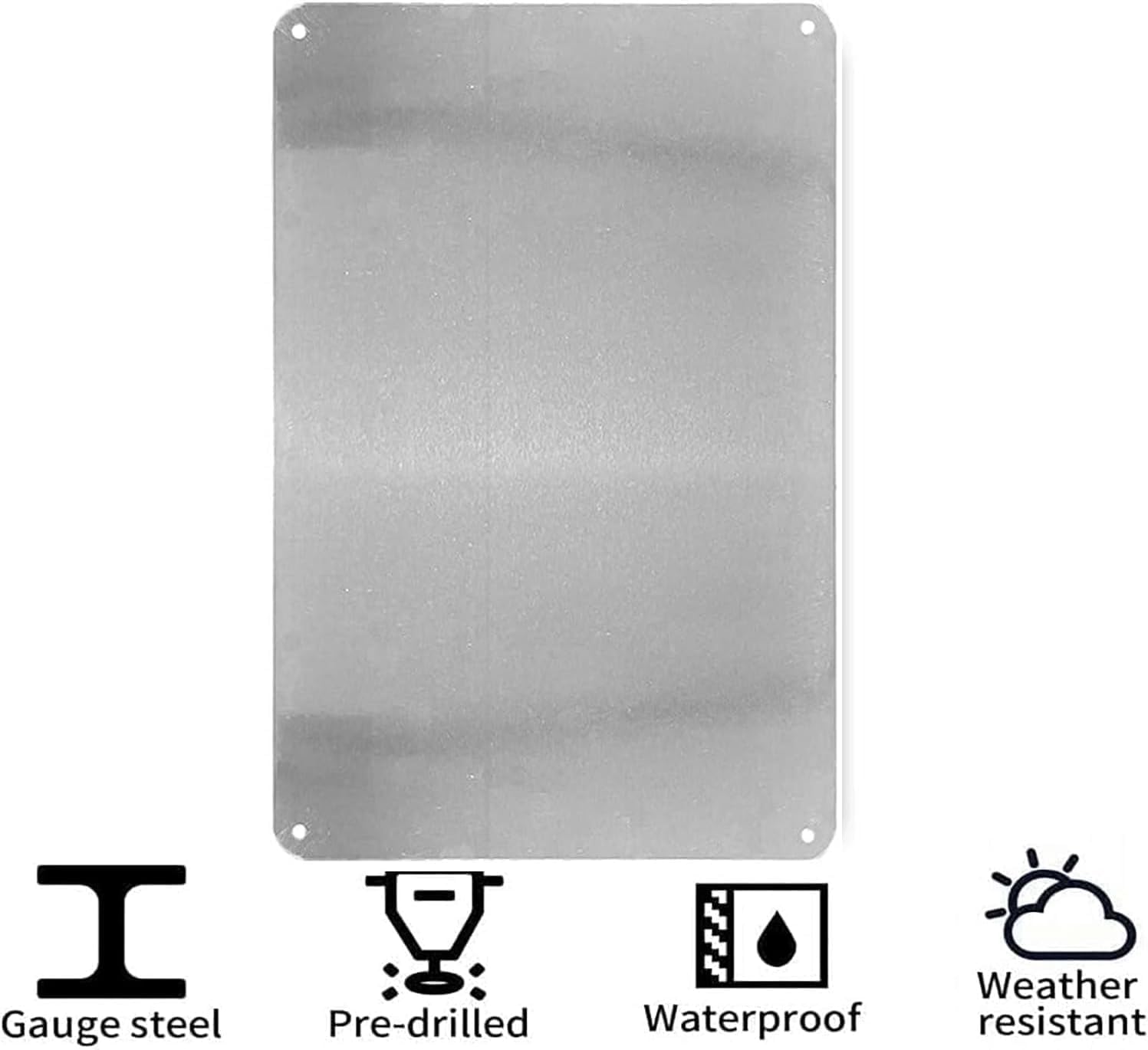 Targa in Metallo, Poster Decor - Lighting Metal Wall Decor recensione e prezzo
